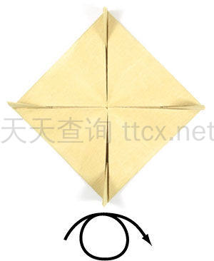 方形咖啡折纸桌-15