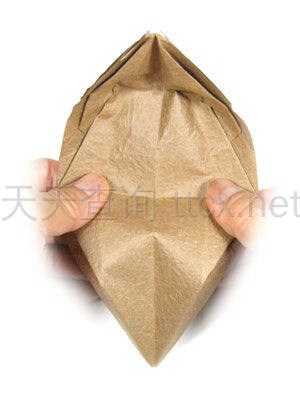 传统折纸舢板船-17