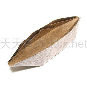 传统折纸舢板船-1