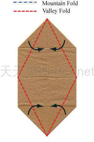 传统折纸舢板船-9