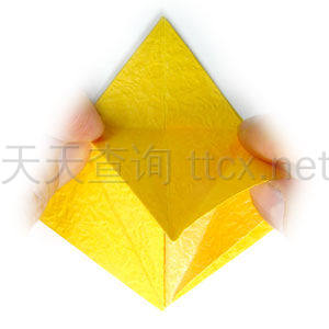浮雕五角星折纸-25