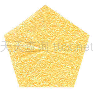 浮雕五角星折纸-4