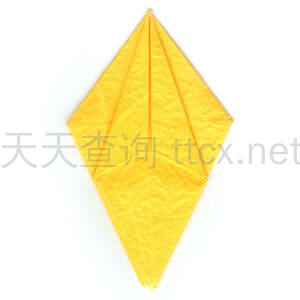 浮雕五角星折纸-35