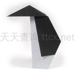 传统折纸企鹅-1