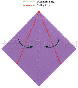 传统折纸领带-6