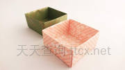 折纸纸盒
