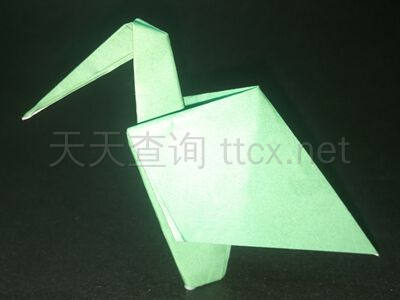 折纸猩红朱鹭-1