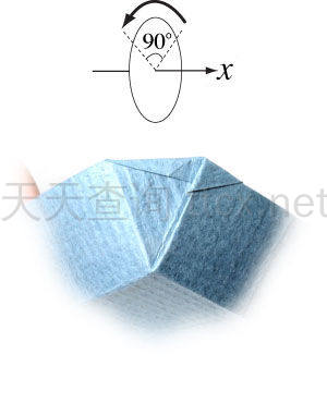 方形折纸碟-26