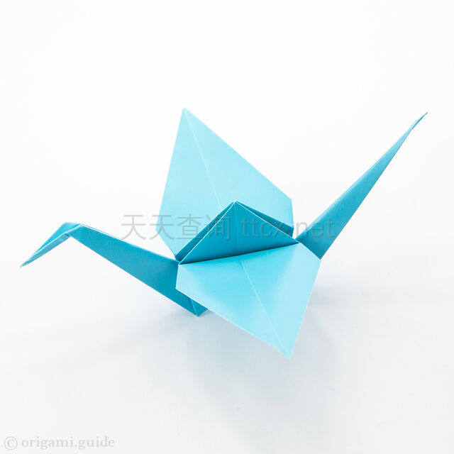 传统折纸鹤-1