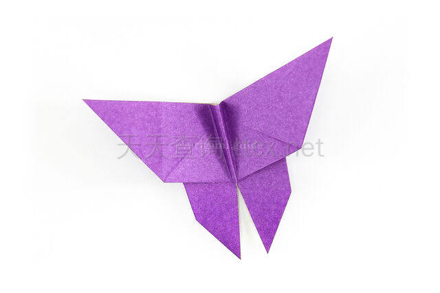 传统折纸蝴蝶-30