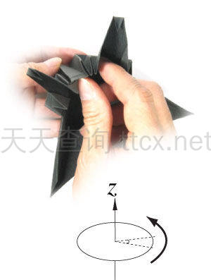 折纸隐形飞机-49