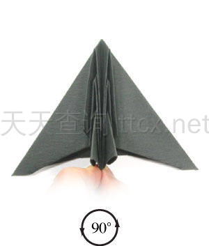 折纸隐形飞机-37