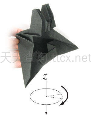折纸隐形飞机-51