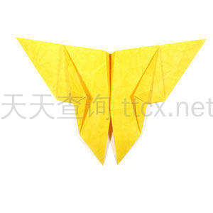 传统折纸蝴蝶-23