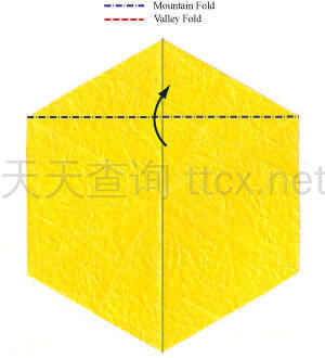 六角螺旋折纸星-7
