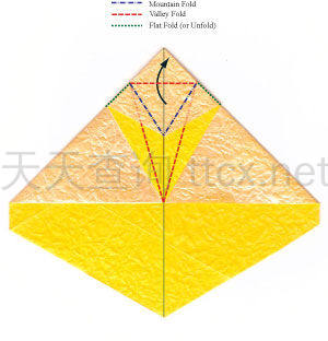 六角螺旋折纸星-15