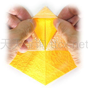六角螺旋折纸星-17