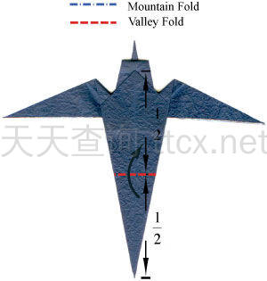 传统折纸燕子-16
