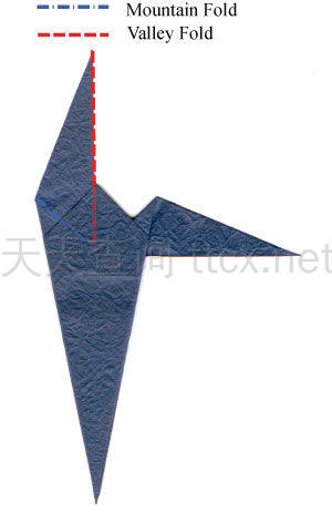 传统折纸燕子-11