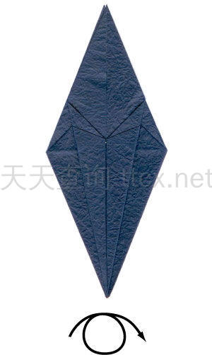 传统折纸燕子-5
