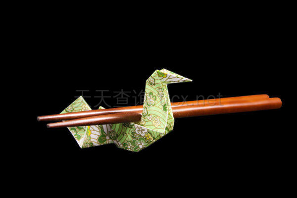 折纸筷子包装架-1