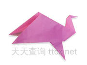 折纸玩具鸟