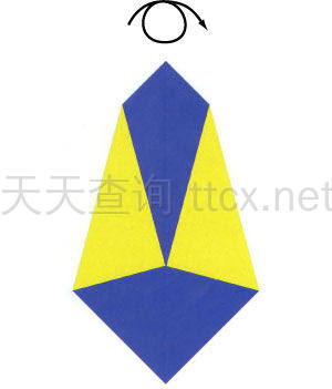 传统折纸鹦鹉-7