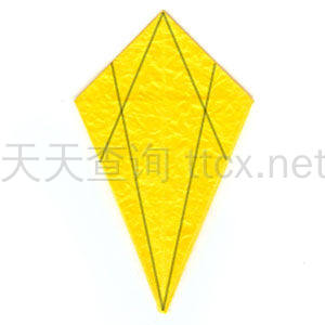 四角折纸之星-27