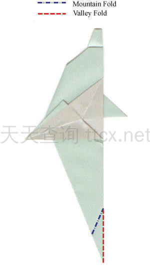 传统折纸海豚-14