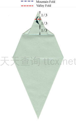 传统折纸海豚-9