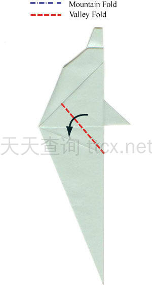 传统折纸海豚-13