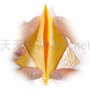 五角形贝壳折纸之星-14