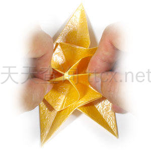 五角形贝壳折纸之星-27