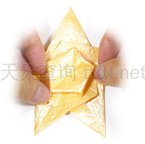 五角形贝壳折纸之星-29