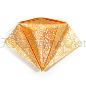 五角形贝壳折纸之星-11