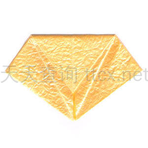 五角形贝壳折纸之星-10