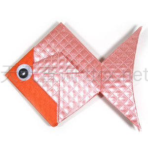 传统折纸金鱼-31