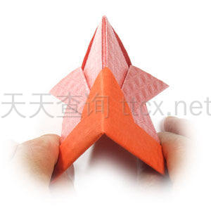 传统折纸金鱼-15