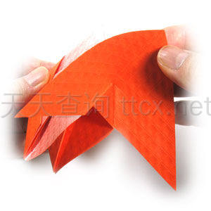 传统折纸金鱼-27