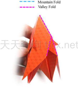 传统折纸金鱼-24