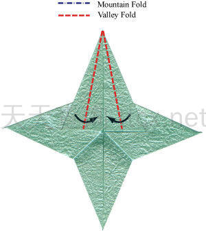 传统折纸蜻蜓-9