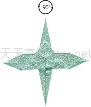 传统折纸蜻蜓-12