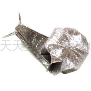传统折纸蜗牛-1