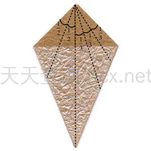 传统折纸蜗牛-5
