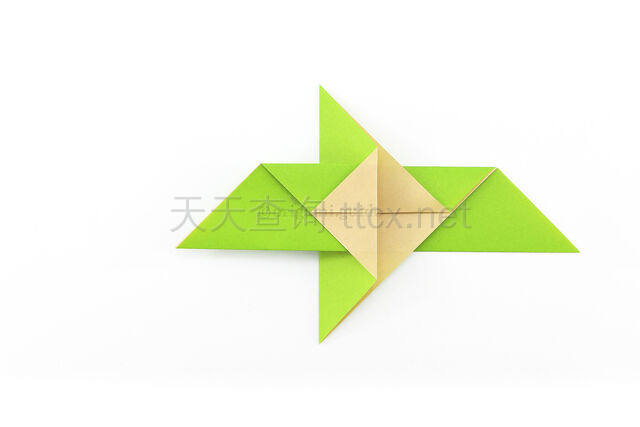 简易折纸鸟-9