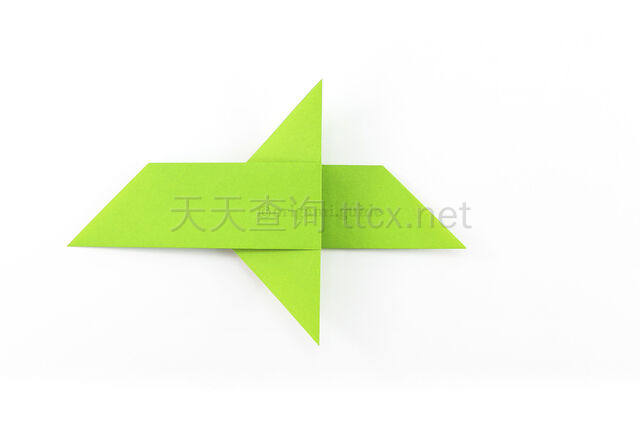 简易折纸鸟-10