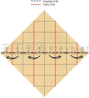 掩蔽的8×8矩阵折纸基础-9