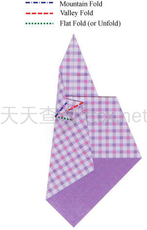 传统折纸领带-10
