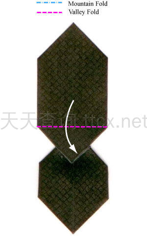 传统折纸领结-17