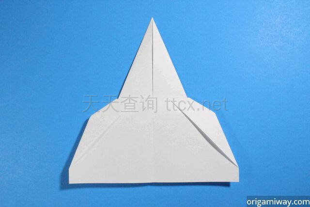 天王星弧形三号纸飞机-17